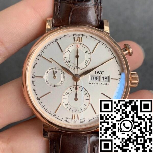 IWC 포르토피노 IW391020 1 1 베스트 에디션 ZF 팩토리 실버 다이얼 미국 레플리카 시계 1613 IWC 포르토피노 IW391020 1:1 베스트 에디션 ZF 팩토리 실버 다이얼