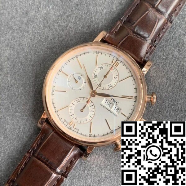 IWC 포르토피노 IW391020 1 1 베스트 에디션 ZF 팩토리 실버 다이얼 미국 레플리카 시계 5371 IWC 포르토피노 IW391020 1:1 베스트 에디션 ZF 팩토리 실버 다이얼