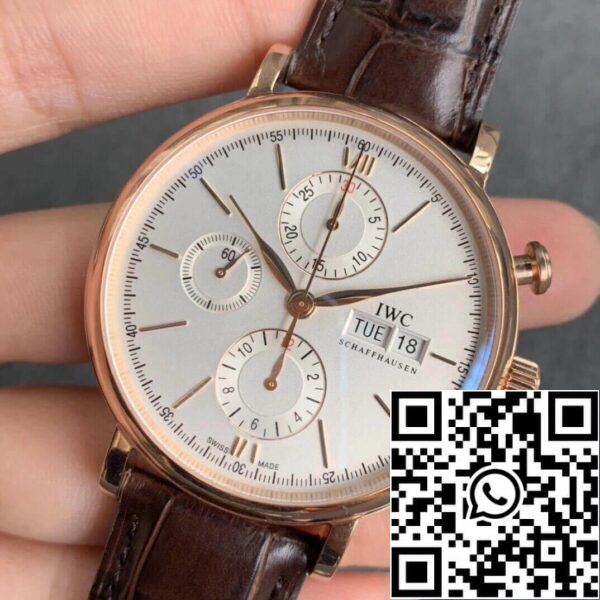 IWC 포르토피노 IW391020 1 1 베스트 에디션 ZF 팩토리 실버 다이얼 미국 레플리카 시계 5601 IWC 포르토피노 IW391020 1:1 베스트 에디션 ZF 팩토리 실버 다이얼