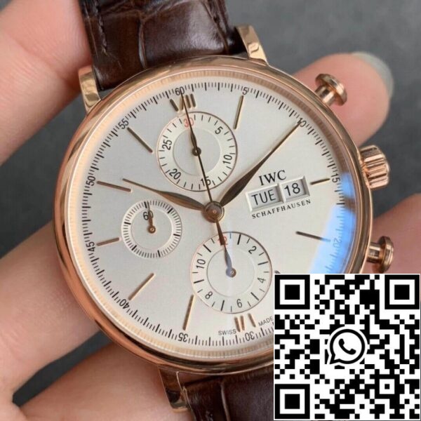 IWC 포르토피노 IW391020 1 1 베스트 에디션 ZF 팩토리 실버 다이얼 미국 레플리카 시계 8377 IWC 포르토피노 IW391020 1:1 베스트 에디션 ZF 팩토리 실버 다이얼