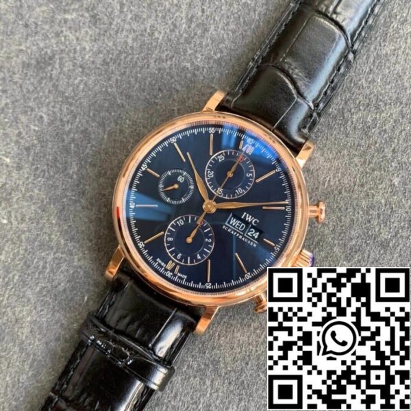 IWC Portofino IW391035 1 1 Najboljša izdaja ZF Factory Blue Dial ZDA replika Watch 5094 IWC Portofino IW391035 1: 1 Najboljša izdaja ZF Factory Blue Dial