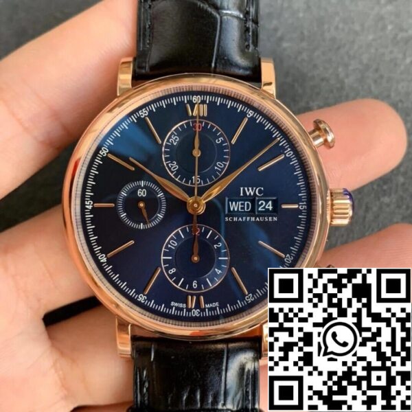 IWC Portofino IW391035 1 1 Najboljša izdaja ZF Factory Blue Dial ZDA replika Watch 8286 IWC Portofino IW391035 1: 1 Najboljša izdaja ZF Factory Blue Dial