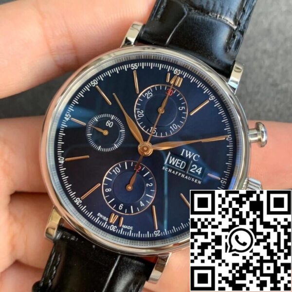 IWC Portofino IW391036 1 1 Best Edition ZF Factory Blue Dial Yhdysvaltain Replica katsella 1093 IWC Portofino IW391036 1: 1 Best Edition ZF Factory Blue Dial