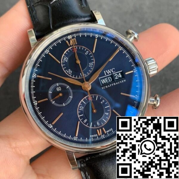 IWC Portofino IW391036 1 1 Best Edition ZF Factory Blue Dial US Replica Watch 5403 IWC Portofino IW391036 1:1 Best Edition ZF Factory Blue Dial