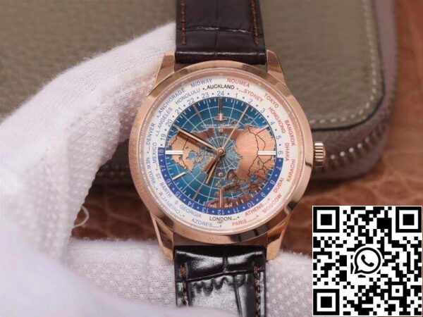 Jaeger LeCoultre Geophysic Astronomy 8102520 8F Factory 1 1 Best Edition 18K Rose Gold Swiss Cal 772 ZDA replika Watch 9882 Jaeger-LeCoultre Geophysic Astronomy 8102520 8F Factory 1: 1 Best Edition 18K Rose Gold Swiss Cal.772