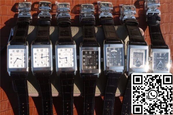 Jaeger LeCoultre Grande Reverso Duo 3742421 Mekaaniset kellot 1 1 Paras painos Sveitsin ETA986 hopeinen soittaa musta nahkahihna US Replica Watch 1076 Jaeger-LeCoultre Grande Reverso Duo 3742421 Mekaaniset kellot 1:1 Paras painos Sveitsin ETA986 hopeinen soittaa musta nahkahihna