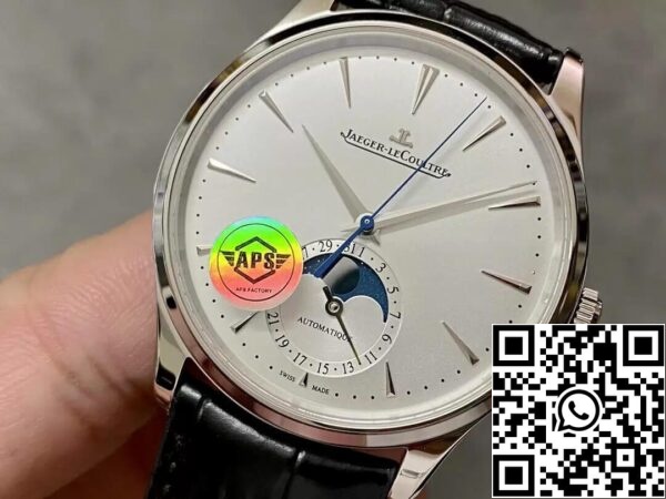 Jaeger LeCoultre Master 1368420 APS Фабрика 1 1 Най-доброто издание сребърен циферблат САЩ реплика часовник 8900 Jaeger-LeCoultre Master 1368420 APS Фабрика 1: 1 Най-доброто издание сребърен циферблат