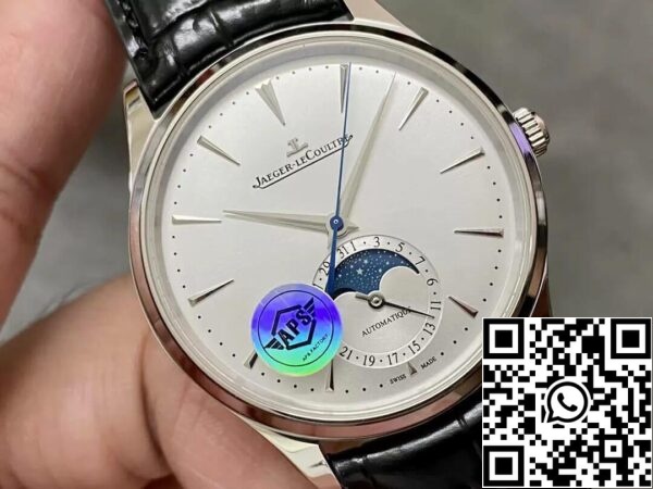 Jaeger LeCoultre Master 1368420 APS Factory 1 1 Най-доброто издание сребърен циферблат САЩ реплика часовник 9801 Jaeger-LeCoultre Master 1368420 APS Factory 1: 1 Най-доброто издание сребърен циферблат