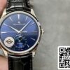 Jaeger LeCoultre Master 1368480 APS Factory 1 1 Best Edition Blue Dial US Replica óra 4985 Jaeger-LeCoultre Master 1368480 APS Factory 1:1 Best Edition Blue Dial