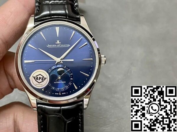 Jaeger LeCoultre Master 1368480 APS Factory 1 1 Най-доброто издание Blue Dial САЩ реплика часовник 4985 Jaeger-LeCoultre Master 1368480 APS Factory 1: 1 Най-доброто издание Blue Dial