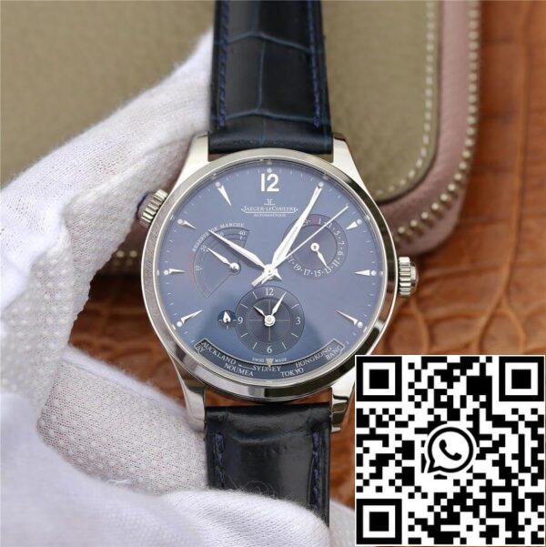 Jaeger LeCoultre Master 1422521 1 1 Mejor Edición TWA Factory Blue Dial EE.UU. Reloj Replica 4752 Jaeger-LeCoultre Master 1422521 1:1 Mejor Edición TWA Factory Blue Dial