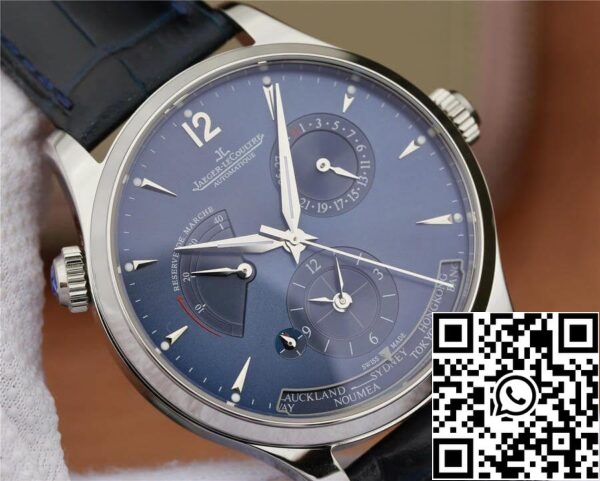 Jaeger LeCoultre Master 1422521 1 1 Best Edition TWA Factory Blue Dial Yhdysvaltain Replica katsella 564 Jaeger-LeCoultre Master 1422521 1: 1 Best Edition TWA Factory Blue Dial