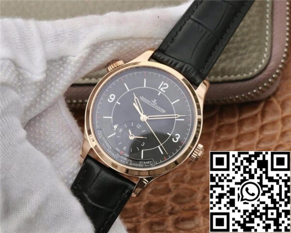 Jaeger LeCoultre Master 1428530 1 1 Best Edition TF Factory Quadrante Nero Replica Orologio 7285 Jaeger-LeCoultre Master 1428530 1:1 Best Edition TF Factory Quadrante Nero