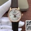 Jaeger LeCoultre Master Calendar 1552520 KM Factory 39mm 1 1 Best Edition Swiss ETA866 18K rose gold US Replica Uhr 3812 Jaeger-LeCoultre Master Calendar 1552520 KM Factory 39mm 1:1 Best Edition Swiss ETA866 18K rose gold