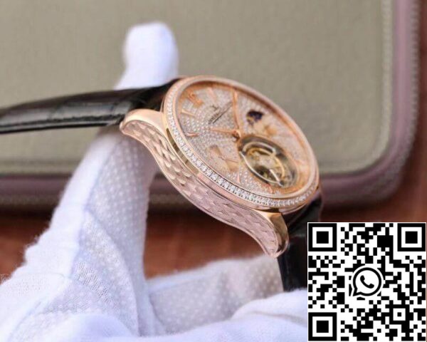 Jaeger LeCoultre Master Complication Functions Real Tourbillon 1:1 Best Edition szwajcarski ręcznie nakręcany 3310 Rosegold US Replica Watch 2656 Jaeger-LeCoultre Master Complication Functions Real Tourbillon 1:1 Best Edition szwajcarski ręcznie nakręcany 3310 Rosegold