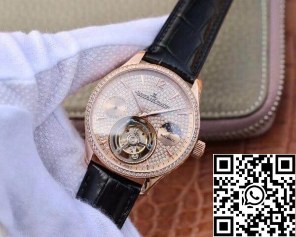 Jaeger LeCoultre Master Complication Functions Real Tourbillon 1 1 Best Edition Swiss Hand-winding 3310 Rosegold US Replica Watch 649 Jaeger-LeCoultre Master Complication Functions Real Tourbillon 1:1 Best Edition Swiss Hand-winding 3310 Rosegold