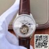 Jaeger LeCoultre Master Complication Функции Real Tourbillon 1 1 Най-доброто издание швейцарски ръчно навиване 3310 бяло злато САЩ реплика часовник 193 Jaeger-LeCoultre Master Complication Функции Real Tourbillon 1:1 Най-доброто издание швейцарски ръчно навиване 3310 бяло злато