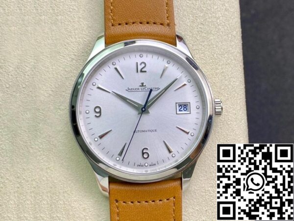 Jaeger LeCoultre Master Control Date 4018420 ZF Factory 1:1 Best Edition Silver Dial US Replica Zegarek 9610 Jaeger-LeCoultre Master Control Date 4018420 ZF Factory 1:1 Best Edition Silver Dial