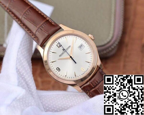 Jaeger LeCoultre Master Control Date Q1542520 18K Rosegold Case ZF Factory 1 1 Best Edition Swiss ETA9015 White Dial US Replica Watch 2105 Jaeger LeCoultre Master Control Date Q1542520 18K Rosegold Case ZF Factory 1:1 Best Edition Swiss ETA9015 White Dial