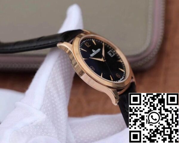 Jaeger LeCoultre Master Control Date Q1542520 ZF Factory 1 1 Най-доброто издание швейцарски ETA9015 черен циферблат САЩ реплика часовник 7064 Jaeger LeCoultre Master Control Date Q1542520 ZF Factory 1: 1 Най-доброто издание швейцарски ETA9015 черен циферблат