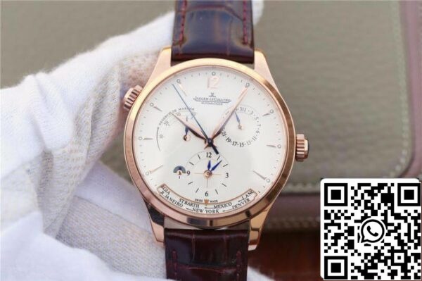 Jaeger LeCoultre Master Geographic 1422521 1 1 Best Edition Swiss ETA939A 1 US Replica óra 4214 Jaeger-LeCoultre Master Geographic 1422521 1 1:1 Best Edition Swiss ETA939A/1