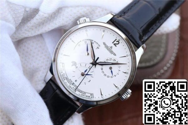 Jaeger LeCoultre Master Geographic 1428421 1 1 Mejor Edición ETA939A suizo 1 Dial de plata EE.UU. Replica Watch 4473 Jaeger-LeCoultre Master Geographic 1428421 1:1 Mejor Edición ETA939A suizo 1 Dial de plata