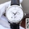 Jaeger LeCoultre Master Geographic 1428421 1 1 Najboljša izdaja švicarski ETA939A 1 Silver Dial ZDA replika Watch 4557 Jaeger-LeCoultre Master Geographic 1428421 1:1 Najboljša izdaja švicarski ETA939A/1 Silver Dial