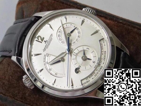 Jaeger LeCoultre Master Geographic Q1428421 1 1 Melhor Edição ZF Fábrica Prata Dial Swiss 939A 1 US Replica Watch 8927 Jaeger-LeCoultre Master Geographic Q1428421 1:1 Melhor Edição ZF Fábrica Prata Dial Swiss 939A/1