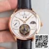 Jaeger LeCoultre Master Grande Tradition Tourbillon Мъжки часовници 1 1 Най-доброто издание Swiss Tourbillon 18K розово злато бял циферблат САЩ реплика часовник 3436 Jaeger-LeCoultre Master Grande Tradition Tourbillon Мъжки часовници 1: 1 Най-доброто издание Swiss Tourbillon 18K розово злато бял циферблат