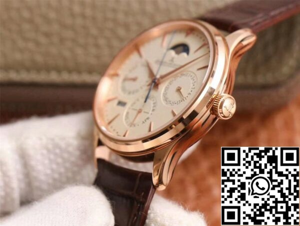 Jaeger LeCoultre Master Ultra Thin 1302520 1 1 Best Edition V9 Factory Rose Gold Swiss ETA868 US Replica Watch 7234 Jaeger LeCoultre Master Ultra Thin 1302520 1:1 Best Edition V9 Factory Rose Gold Swiss ETA868