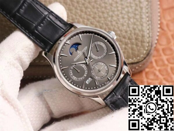 Jaeger LeCoultre Master Ultra Thin 130354J 1 1 Най-доброто издание V9 Factory сив циферблат швейцарски ETA868 САЩ реплика часовник 2608 Jaeger LeCoultre Master Ultra Thin 130354J 1: 1 Най-доброто издание V9 Factory сив циферблат швейцарски ETA868