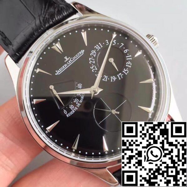 Jaeger LeCoultre Master Ultra Thin 1378480 ZF Factory Men Horloges 1 1 Best Edition Zwitserse ETA938 Zwarte Wijzerplaat US Replica Watch 6651 Jaeger-LeCoultre Master Ultra Thin 1378480 ZF Factory Men Horloges 1:1 Best Edition Zwitserse ETA938 Zwarte Wijzerplaat