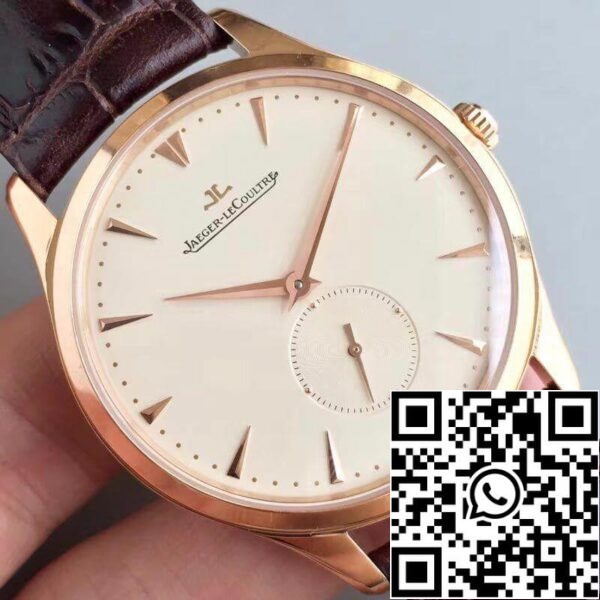 Jaeger LeCoultre Master Ultra Thin Q1352520 ZF Factory 1 1 Best Edition Zwitserse ETA896 Romige wijzerplaat subseconde US Replica Watch 648 Jaeger-LeCoultre Master Ultra Thin Q1352520 ZF Factory 1 1 Best Edition Zwitserse ETA896 Romige wijzerplaat subseconde