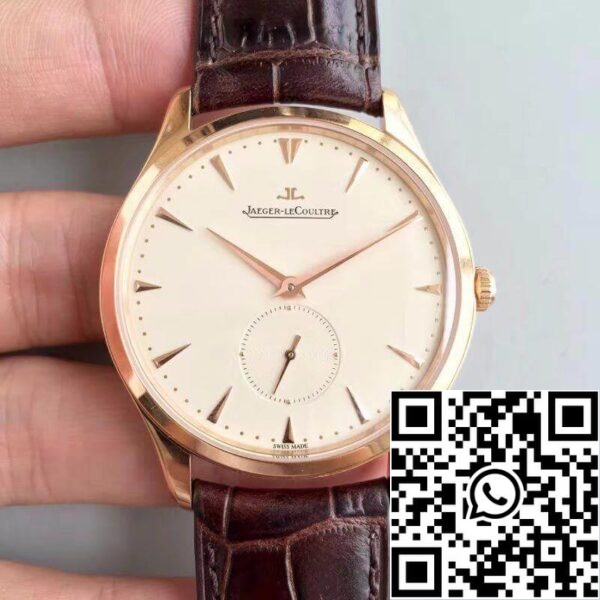 Jaeger LeCoultre Master Ultra Thin Q1352520 ZF Factory 1 1 Best Edition Zwitserse ETA896 Romige wijzerplaat subseconde US Replica Watch 8567 Jaeger-LeCoultre Master Ultra Thin Q1352520 ZF Factory 1 1 Best Edition Zwitserse ETA896 Romige wijzerplaat subseconde