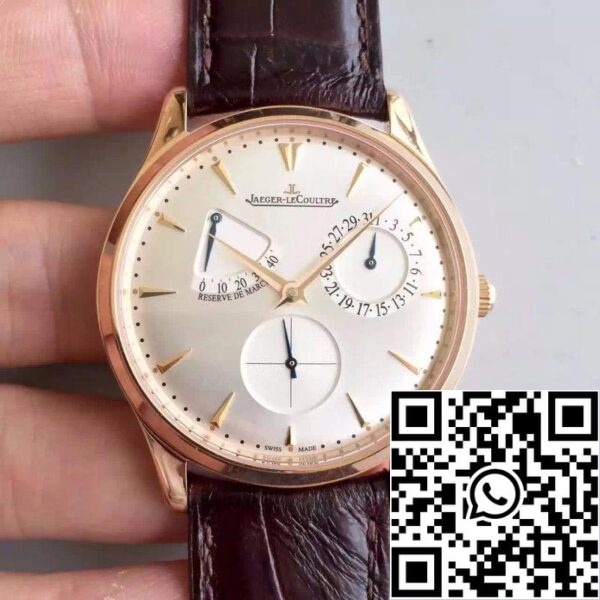 Jaeger LeCoultre Master Ultra Thin Q1372520 ZF Fabbrica Orologi Meccanici 1 1 Migliore Edizione Svizzera ETA938 18K oro rosa US Replica Orologio 9787 Jaeger-LeCoultre Master Ultra Thin Q1372520 ZF Fabbrica Orologi Meccanici 1:1 Migliore Edizione Svizzera ETA938 18K oro rosa