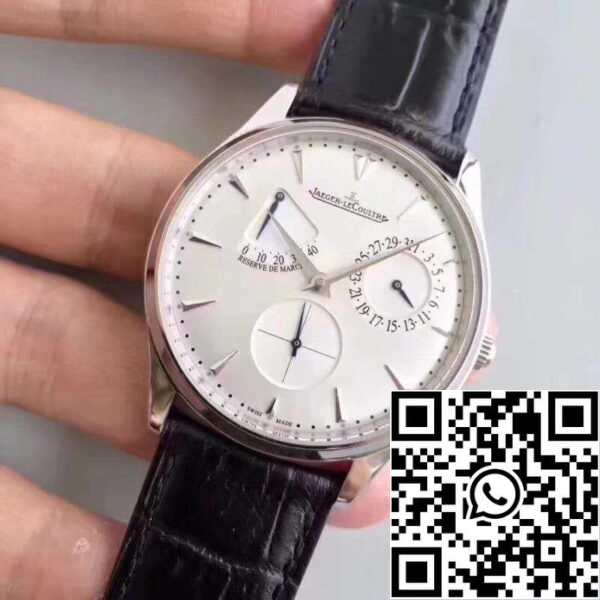 Jaeger LeCoultre Master Ultra Thin Q1378420 ZF Factory 1 1 Best Edition Swiss ETA938 White Dial US Replica Watch 4878 Jaeger-LeCoultre Master Ultra Thin Q1378420 ZF Factory 1:1 Best Edition Swiss ETA938 White Dial