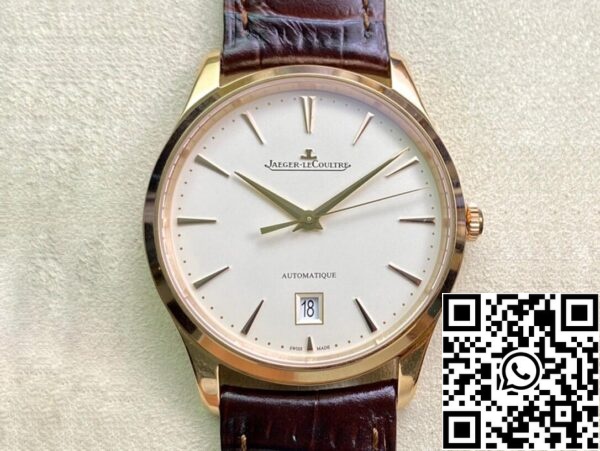 Jaeger LeCoultre Master ultra-dunne 1232510 ZF Factory 1 1 Best Edition Rose Gold US Replica Watch 4517 Jaeger-LeCoultre Master-ultra-dunne 1232510 ZF Factory 1 1 Best Edition Rose Gold