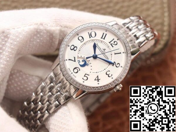 Jaeger LeCoultre Rendez Vous 3448130 1 1 Best Edition ZF Factory Diamond US Replica óra 4499 Jaeger LeCoultre Rendez Vous 3448130 1 1:1 Best Edition ZF Factory Diamond