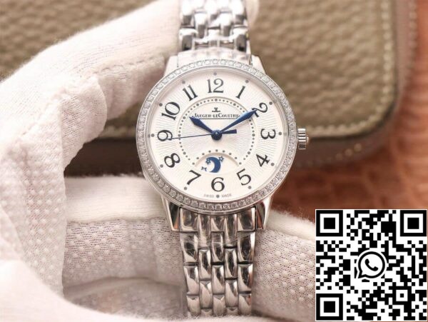 Jaeger LeCoultre Rendez Vous 3448130 1 1 Best Edition ZF Factory Diamond US Replica óra 7587 Jaeger LeCoultre Rendez Vous 3448130 1 1:1 Best Edition ZF Factory Diamond