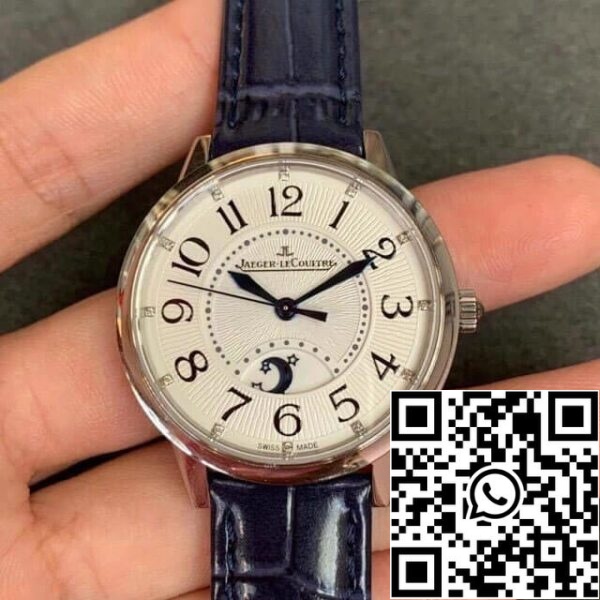 Jaeger LeCoultre Rendez Vous 3448410 1 1 Лучшее издание ZF Factory Серебряный циферблат Реплика США Часы 1414 Jaeger LeCoultre Rendez Vous 3448410 1:1 Лучшее издание ZF Factory Серебряный циферблат