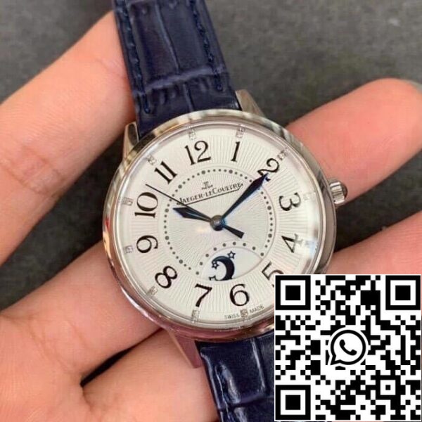 Jaeger LeCoultre Rendez Vous 3448410 1 1 Лучшее издание ZF Factory Серебряный циферблат Реплика США Часы 3827 Jaeger LeCoultre Rendez Vous 3448410 1:1 Лучшее издание ZF Factory Серебряный циферблат