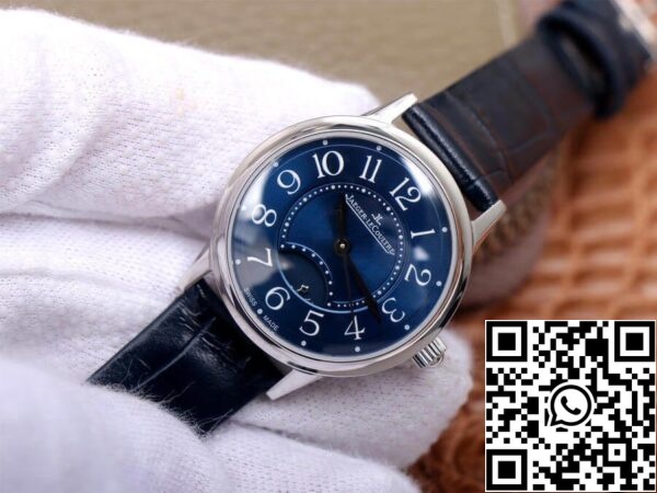 Jaeger LeCoultre Rendez Vous 3468480 1 1 Лучшее издание MG завод синий циферблат США Реплика часы 721 Jaeger LeCoultre Rendez Vous 3468480 1:1 Лучшее издание MG завод синий циферблат