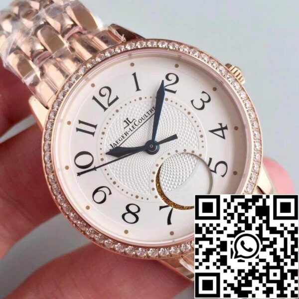 Jaeger LeCoultre Rendez Vous 3612420 1 1 Best Edition Sveitsin ETA898A 1 rosegold US Replica Watch 5690 Jaeger-LeCoultre Rendez-Vous 3612420 1 1:1 Best Edition Sveitsin ETA898A/1 rosegold