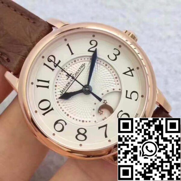 Jaeger LeCoultre Rendez Vous 3612420 1 1 Najboljša izdaja švicarski ETA898D 1 Brown Leather Strap ZDA replika Watch 9923 Jaeger-LeCoultre Rendez-Vous 3612420 1:1 Najboljša izdaja švicarski ETA898D/1 Brown Leather Strap