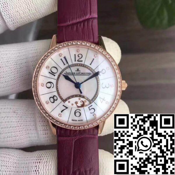 Jaeger LeCoultre Rendez Vous Dating 1 1 Melhor Edição Suíça ETA9015 US Réplica Relógio 3608 Jaeger-LeCoultre Rendez-Vous Dating 1:1 Melhor Edição Suíça ETA9015