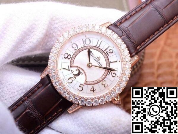 Jaeger LeCoultre Rendez Vous Q3523570 1 1 Best Edition ZF Factory Rose Gold Diamond Swiss ETA925B 1 US Replica Uhr 5393 Jaeger LeCoultre Rendez Vous Q3523570 1:1 Best Edition ZF Factory Rose Gold Diamond Swiss ETA925B/1