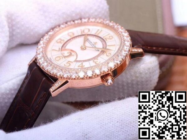 Jaeger LeCoultre Rendez Vous Q3523570 1 1 Best Edition ZF Factory Rose Gold Diamond Swiss ETA925B 1 US Replica Watch 8431 Jaeger LeCoultre Rendez Vous Q3523570 1: 1 Best Edition ZF Factory Rose Gold Diamond Swiss ETA925B / 1