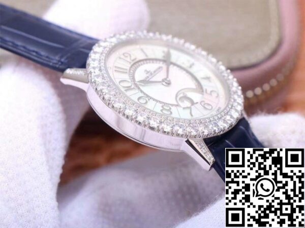 Jaeger LeCoultre Rendez Vous Q3523570 1 1 Best Edition ZF Factory Silver Diamond Swiss ETA925B 1 US Replica Watch 1770 Jaeger LeCoultre Rendez Vous Q3523570 1 1:1 Best Edition ZF Factory Silver Diamond Swiss ETA925B/1