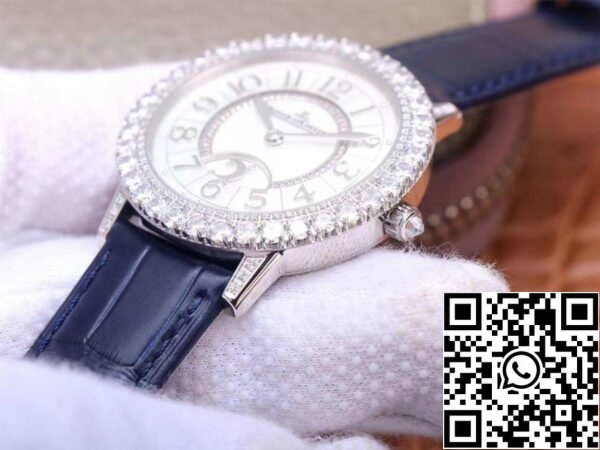 Jaeger LeCoultre Rendez Vous Q3523570 1 1 Best Edition ZF Factory Silver Diamond Swiss ETA925B 1 US Replica Watch 4251 Jaeger LeCoultre Rendez Vous Q3523570 1 1:1 Best Edition ZF Factory Silver Diamond Swiss ETA925B/1