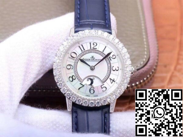 Jaeger LeCoultre Rendez Vous Q3523570 1 1 Najboljša izdaja ZF Factory Silver Diamond švicarski ETA925B 1 ZDA replika Watch 7293 Jaeger LeCoultre Rendez Vous Q3523570 1: 1 Najboljša izdaja ZF Factory Silver Diamond švicarski ETA925B/1